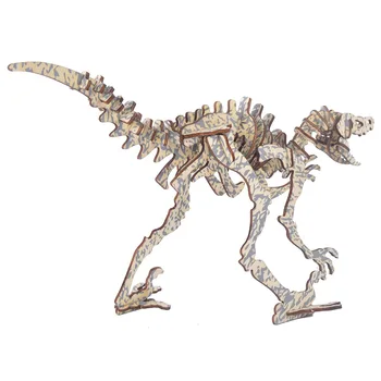 

3D Wooden Puzzle DIY Animal Model Jigsaw Toys Assembly Model Wood Craft Construction Kits Desk Home Decor for Children Kids