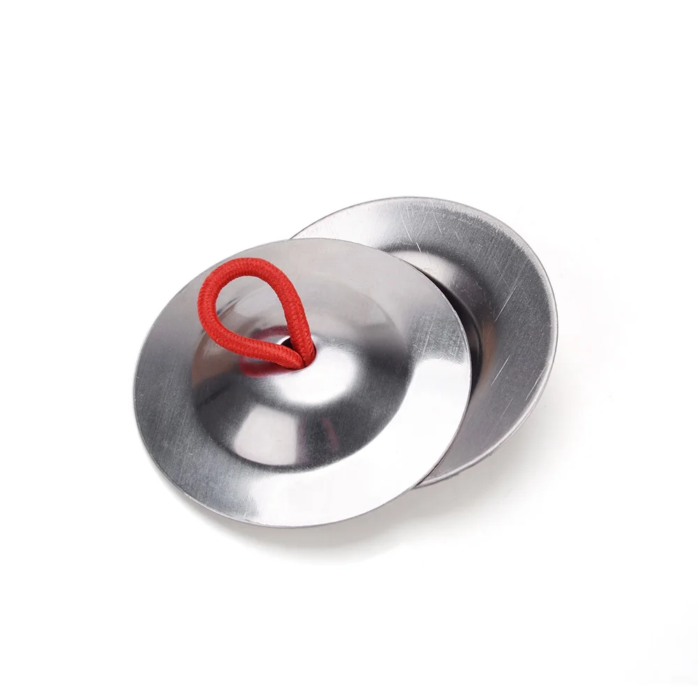 

New Mini 5.5cm Finger Cymbals Musical Instrument Rhythm Maker for Belly Dance