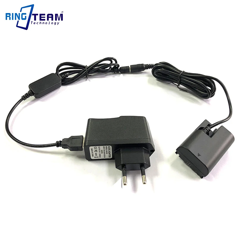 

ACK-E6 USB Power cable+charger+DR-E6 Full decoded LP-E6 dummy battery for Canon EOS 60D 70D 7D 5D2 5D3 5D4 5D Mark II III IV SLr