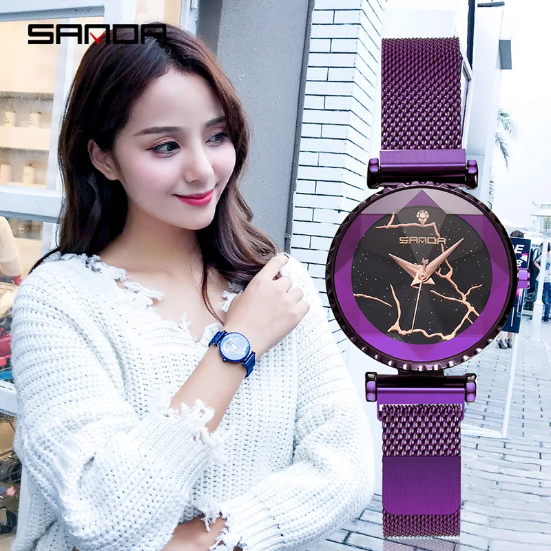 Hot Magnet Strap Ladies Watch New Fashion Quartz Watches Women Dress Watch Top Brand Luxury Female Clock Waterproof Steel Table Hot Magnet Strap Ladies Watch New Fashion Quartz Watches Women Dress Watch Top Brand Luxury Female Clock Waterproof Steel Table