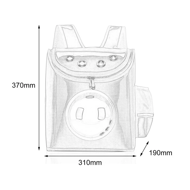Petshy космическая капсула астронавт ПЭТ кошка рюкзак пузырьковое окно для собаки котенок щенок маленькие собаки перевозчик ящик открытый дорожная сумка