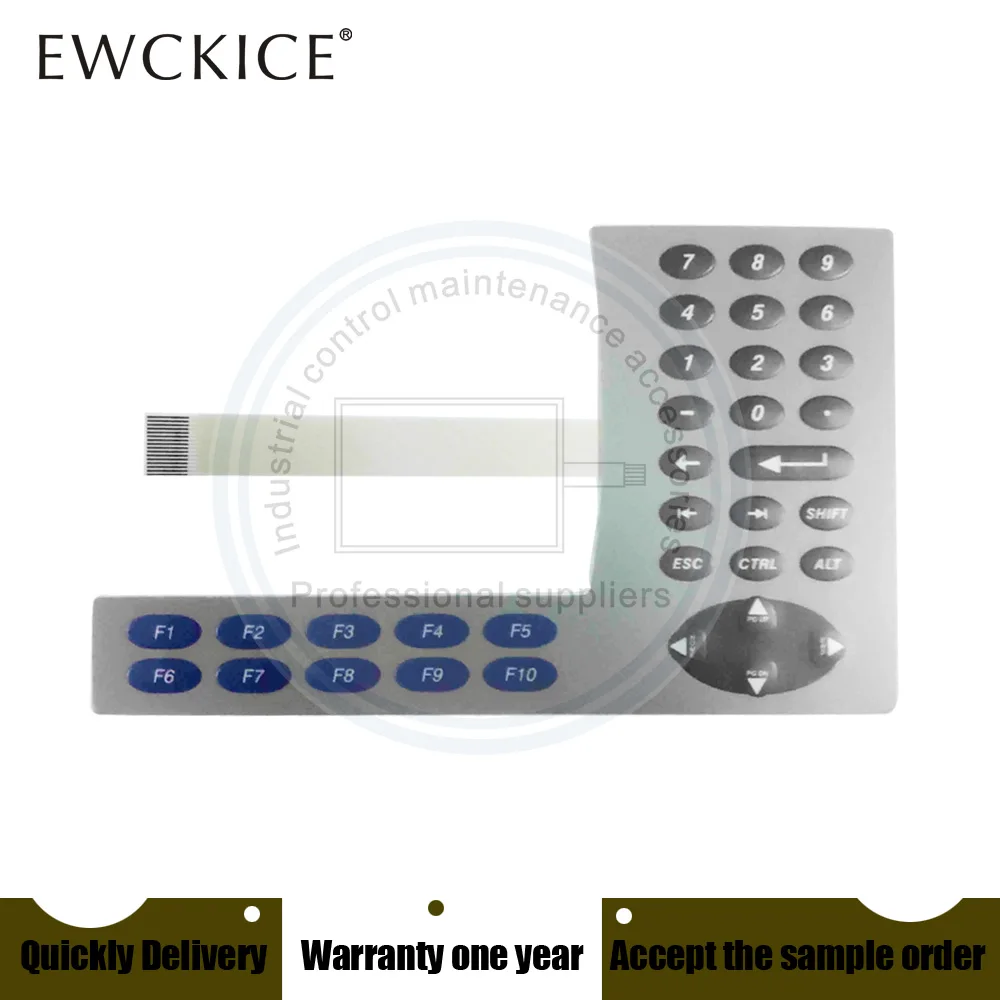 

Новая панель PanelView Plus 600 2711P-K6C8A 2711P-K6C8D 2711P-B6M5A 2711P-B6M5D HMI ПЛК мембранная переключатель клавиатура