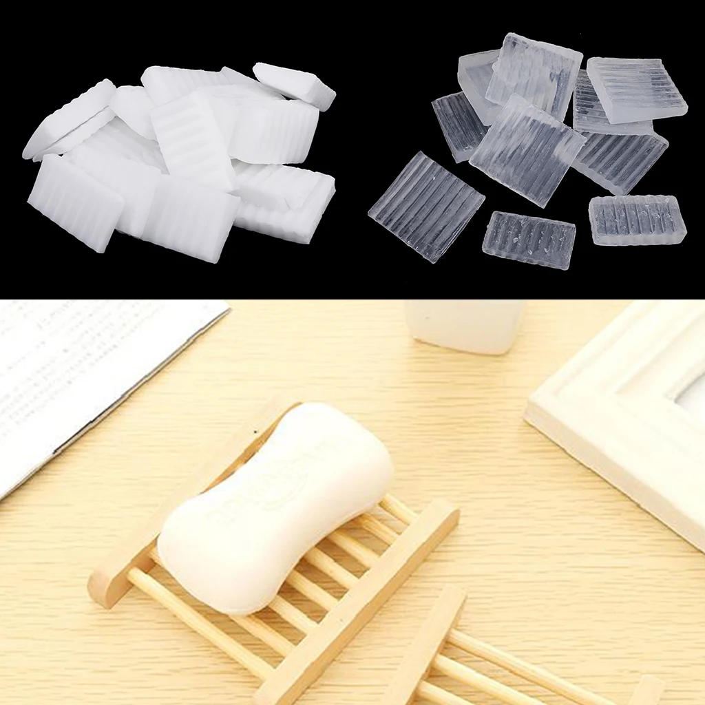 1000g/Bag Natural Pure White Clear Soap Base Handcraft Handmade Home Made Soap Making Material