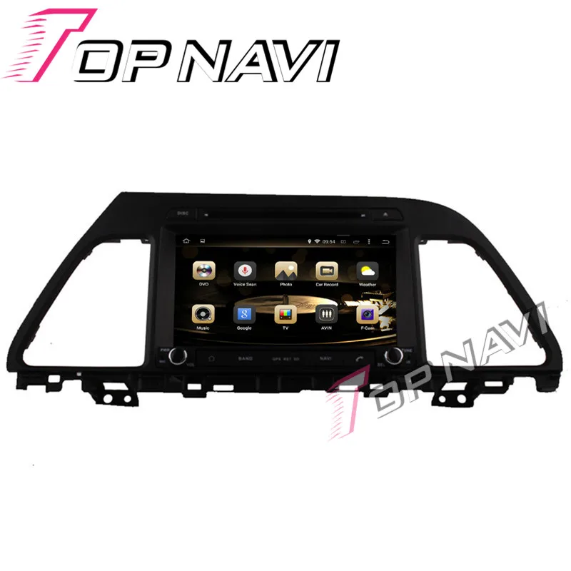 Topnavi 8 дюймовый Восьмиядерный Android 0 Автомобильный GPS навигатор для HYUNDAI SONATA LF 2015