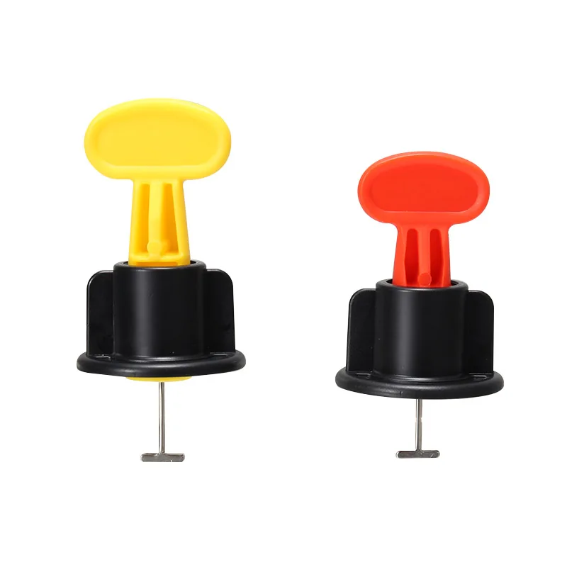 

High Quality 100Pcs Flat Ceramic Floor Wall Construction Tools Reusable Tile Leveling VE