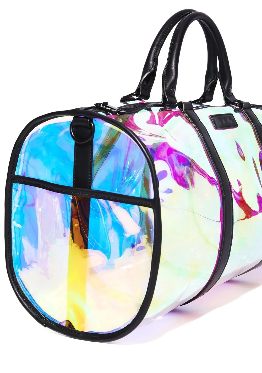 Лазерные повседневные сумки-тоут, женская сумка на плечо, прозрачная сумка из ПВХ, розовая Высококачественная сумка для путешествий, роскошные Брендовые женские сумки