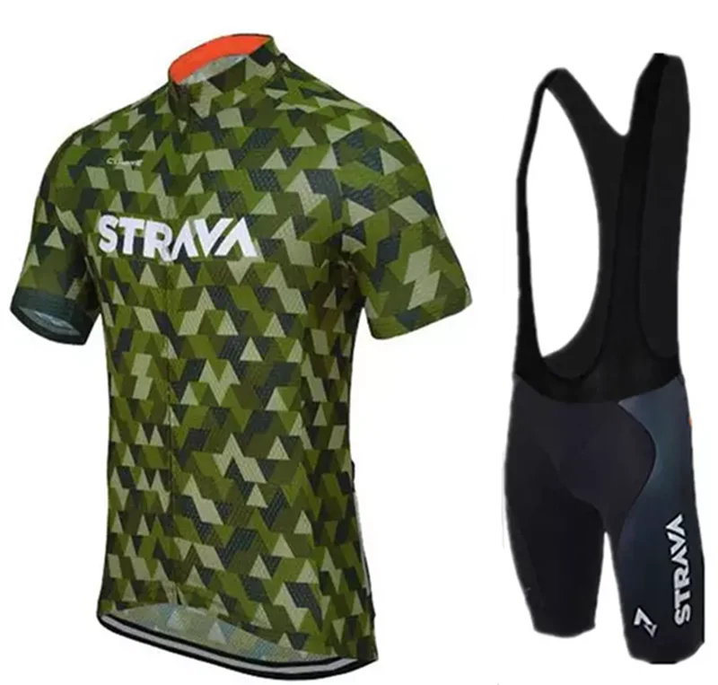 Новинка STRAVA одежда для велоспорта Ropa Ciclismo с коротким рукавом летние дышащие мужские велосипедные Джерси Pro Team MTB велосипедные Джерси