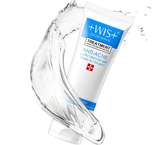 

WIS acne cleanser deep cleansing moisturizing controlling oil and shrinking pores