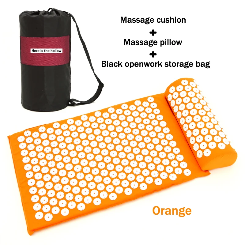 Massager Cushion&Pillow Shakti Mat Massage Acupuncture Pillow Effective Relief Back Pain Neck Pain Massage Mat Back Massager Massager Cushion&Pillow Shakti Mat Massage Acupuncture Pillow Effective Relief Back Pain Neck Pain Massage Mat Back Massager