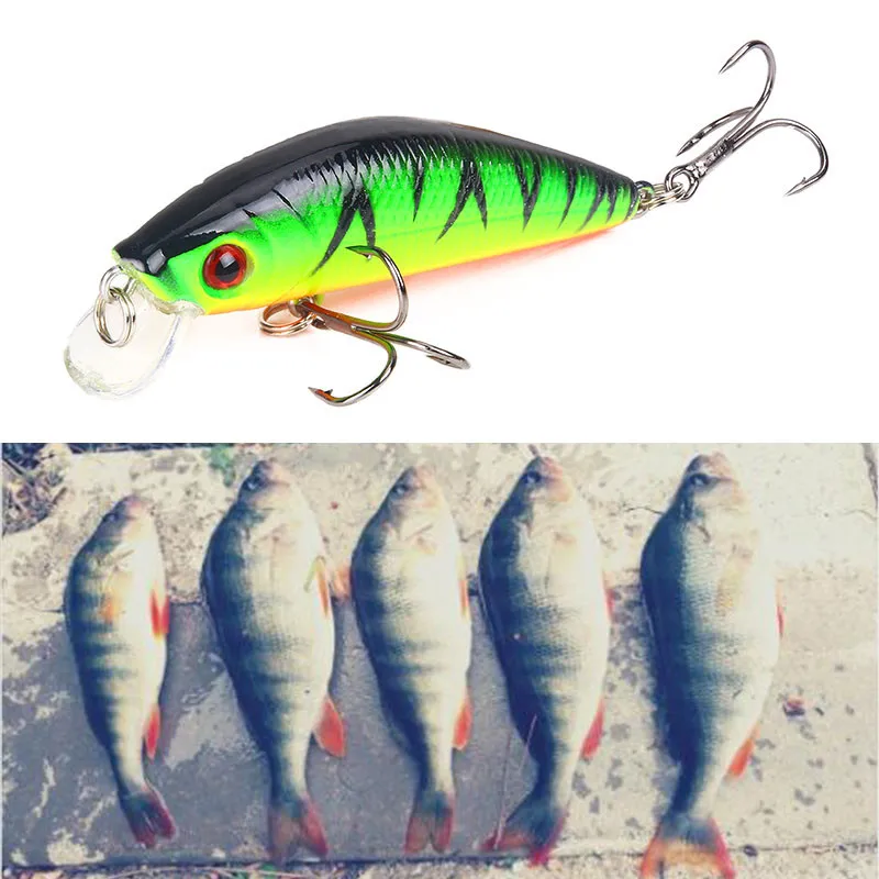 

2020 hot Minnow Fishing Lure Wobblers Hard Bait Artificial Floating Crankbait with Hooks Pesca Bass Pike Jerkbait Fishing Tackle