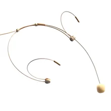 Bolymic роскошные Двухместный рожок гарнитуры микрофон головной микрофон для Sennheiser Беспроводной microfoon