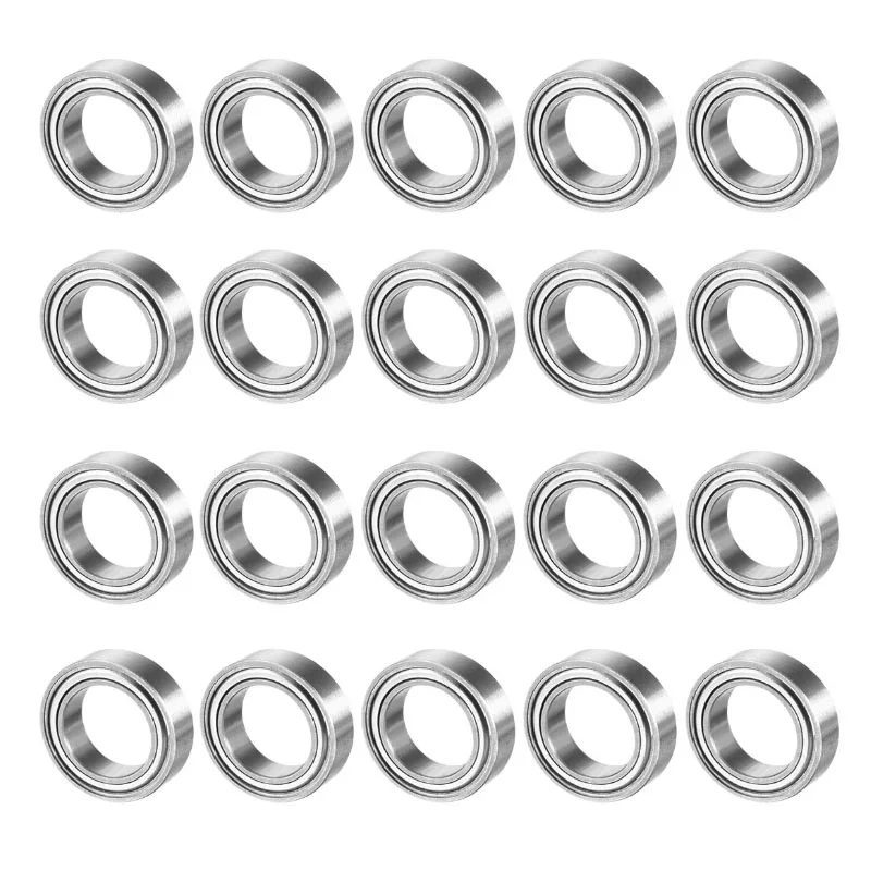 20pcs MR117ZZ 7mmx11mmx3mm Double Shielded Miniature Deep Groove Ball Bearing | Обустройство дома