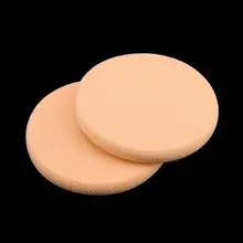 2 x Порошковая пуховка для макияжа Губка для лица Косметическая круглая