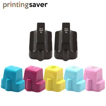 

7x HP 363 363XL Compatible Ink Cartridge for Photosmart C5180 C6170 C6175 C6180 C6183 C6185 C6188 C6190 Printer