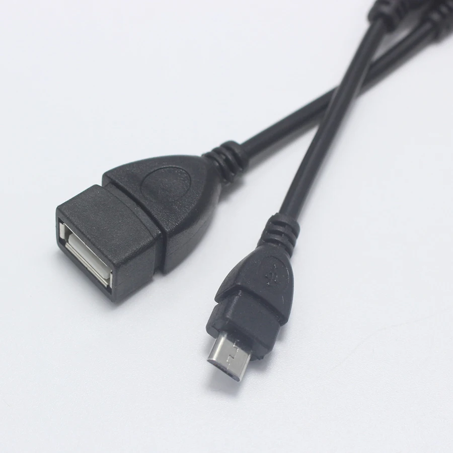 EClyxun 1 шт. USB 2 0 гнездо к Micro 5Pin папа конвертер OTG адаптер кабель для смартфона