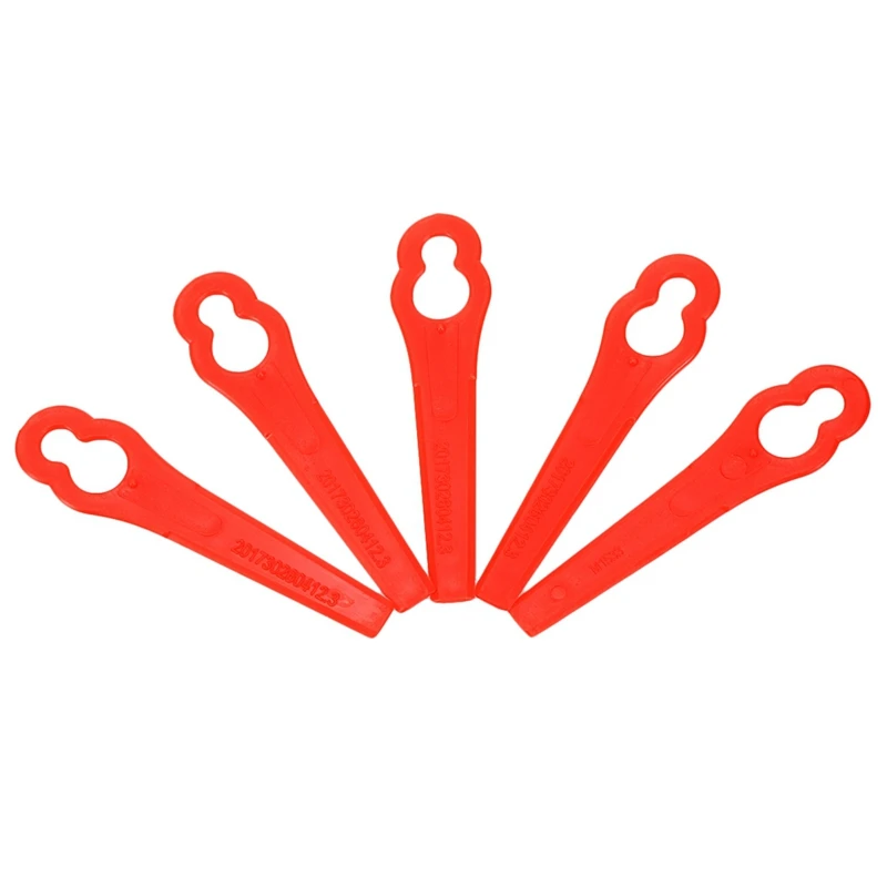 

Hot 50Pcs Plastic String Trimmer Blades For Garden Lawn Mower Replacement Blade Grass Cutting Blade Garden Tools