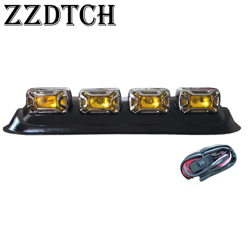 

ZZDTCH 1PCS H3 12V car roof top lights fog lamp for toyota pickup off road
