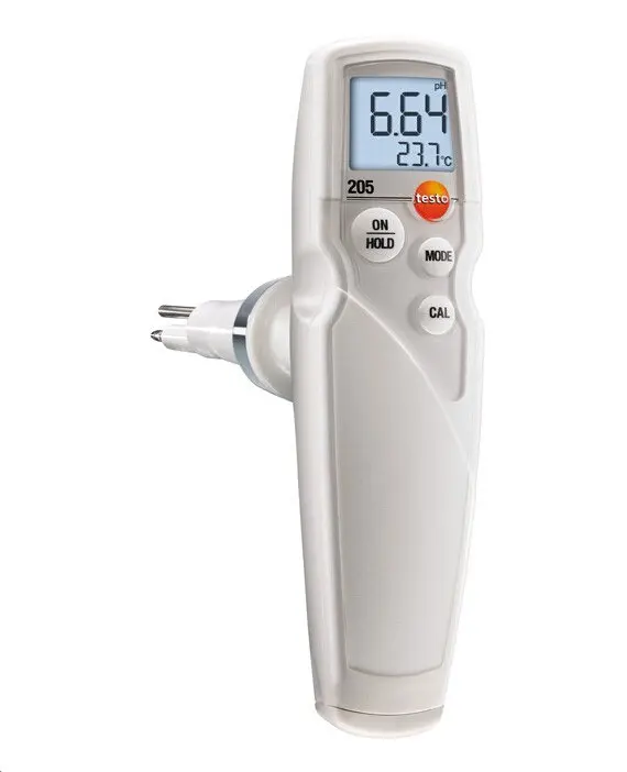 

Testo 205 PH Meter Tester measuring instrument probe head for food