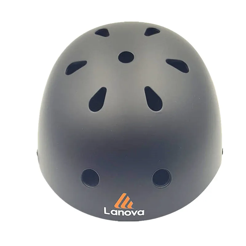 LANOVA7pcs/مجموعة واقية patins مجموعة منصات الركبة وسادات الكوع حامي المعصم خوذة حماية ل سكوتر الدراجات الأسطوانة التزلج