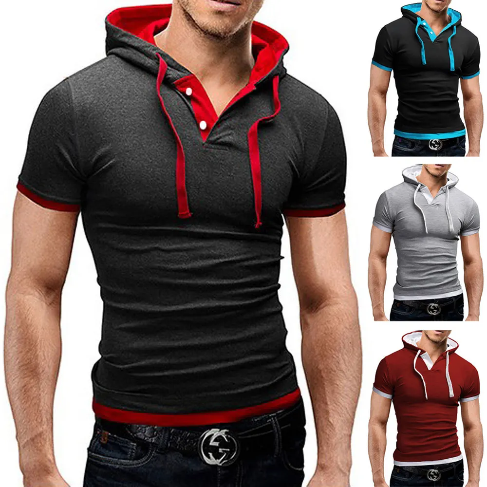 New Arrival Summer Hoodies Mens Hooded 