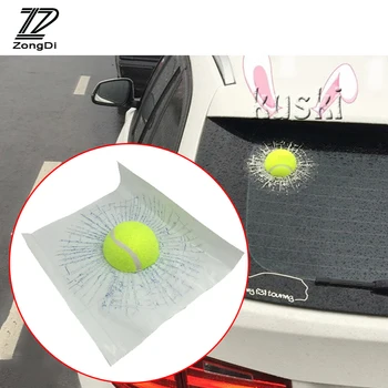

ZD Car Styling Tennis Hits Car Window Sticker for BMW Toyota Ford Renault Opel Kia VW Honda Mercedes Mazda Peugeot Accessoriess