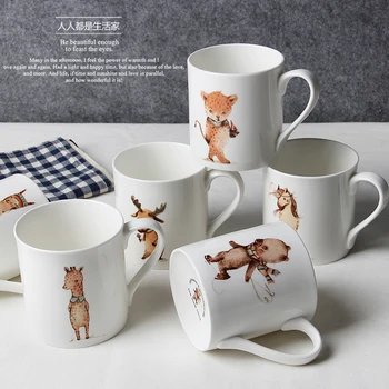 

2017 Creative Animal series,Bone china,creative coffee cup,European style coffee set,suit for coffee and black tea,free shipping
