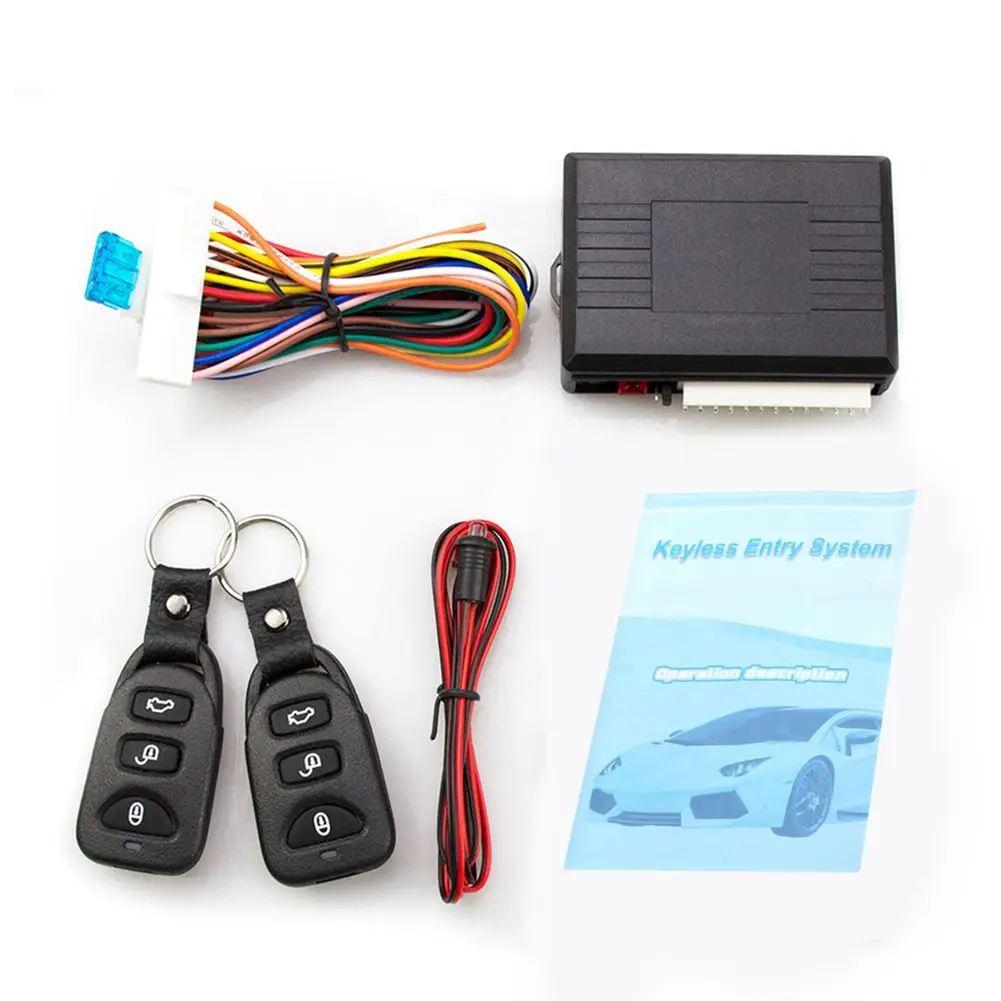 

Universal Car Alarm Systems Auto Remote Central Kit Door Lock Keyless Entry System Central Locking with Remote Control