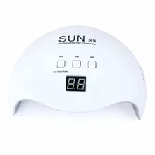 48W SUN X9 UV Nail Lamp LED Lamp For Manicure Nail Dryer For All Gels Polish With Infrared Sensing /30/60/90s LCD display Lights