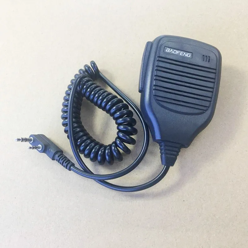 

honghuismart Speaker Microphone handfree K plug for Kenwood Baofeng BF888S,666S,BFUV5R,UVB5,UVB6,UV82,Wouxun etc walkie talkie