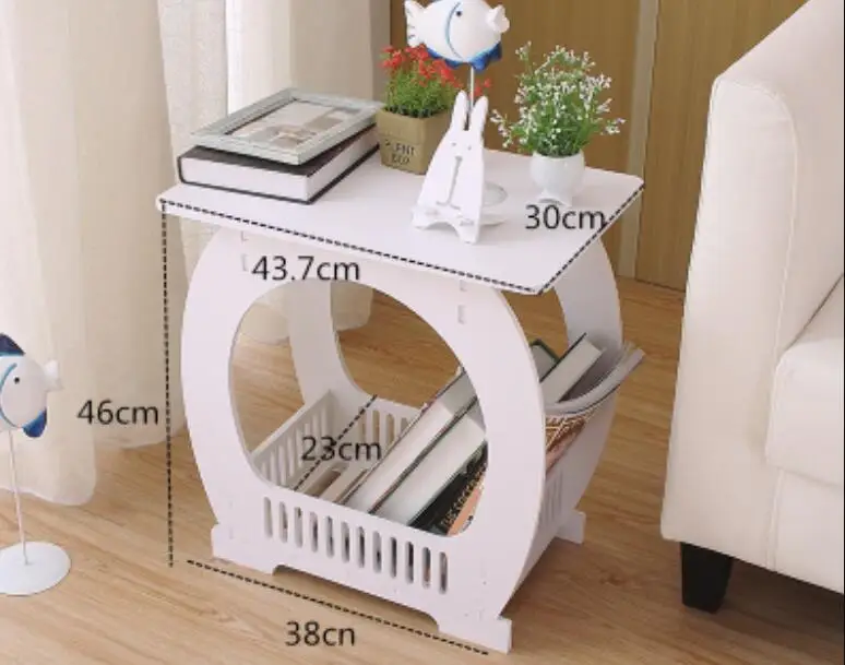 Small Coffee Table Balcony Tea Table Modern Bedside Table Living Room Sofa Side Table