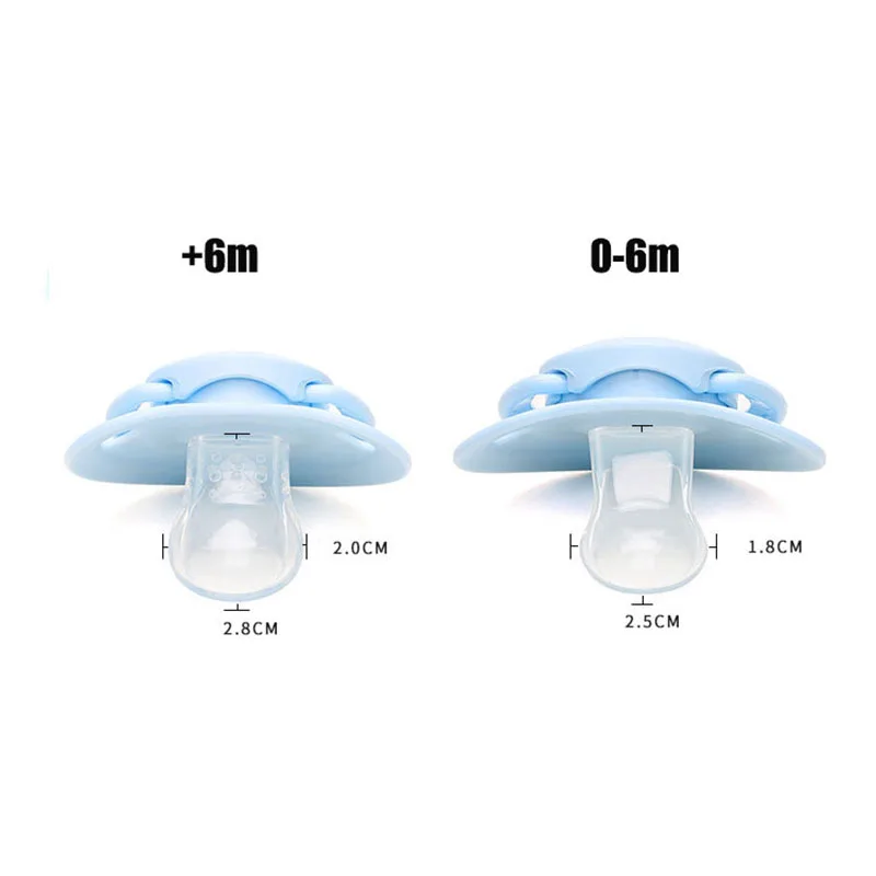 2pc/pack one baby silicone bpa free cute pacifiers with one pacifier leash loaded bebe pacifiers Nipples Teether 