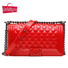 BVLRIGA verano bolsos mujer de marca famosa 2017 bolsos de las mujeres diseñador de lujo bandolera bolso mensajero mujer rojo bolsos señora de marcas blanco pequeño bolso negro mujer azul bolsos obag bolsos de fiesta