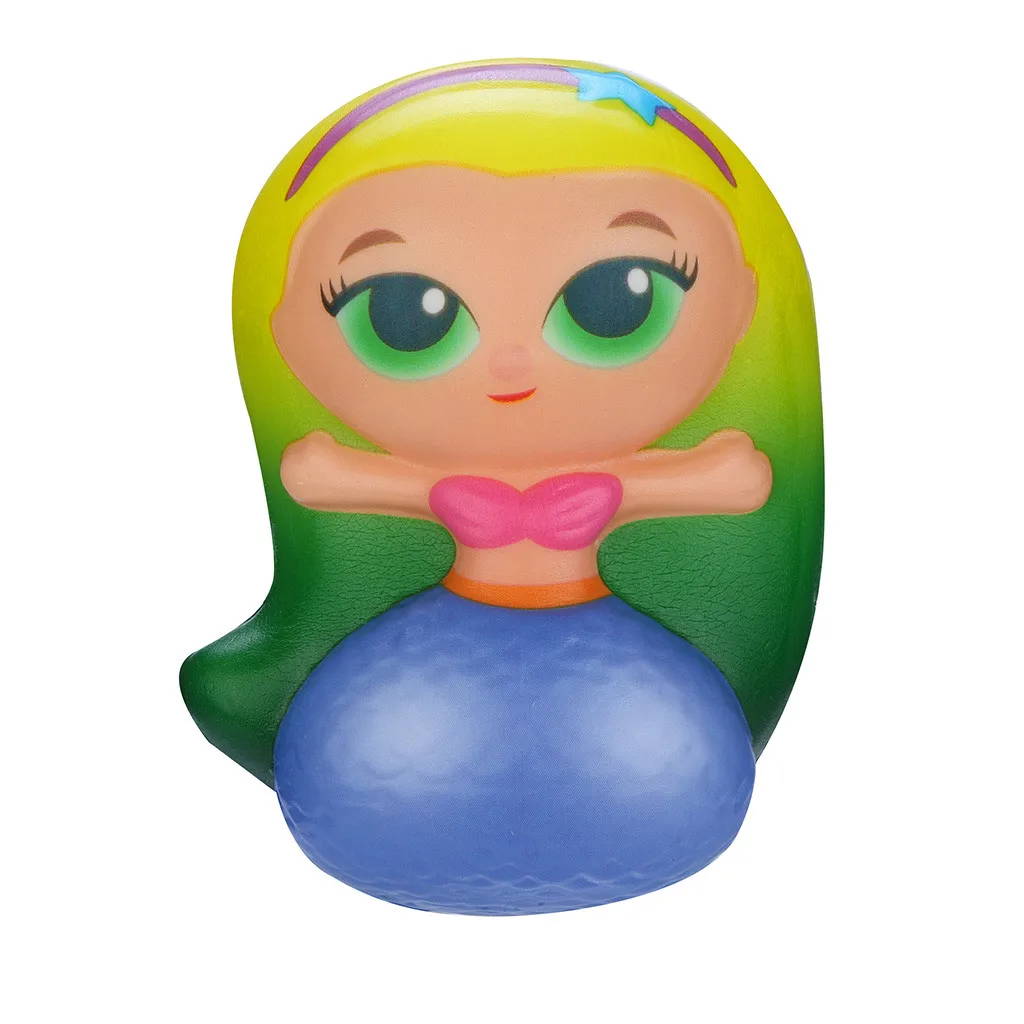 New Kawaii Mermaid Squishy Squishies Toy Slow Rising Cream Scented Stress Relief Toys Gifts for kid A610 | Игрушки и хобби