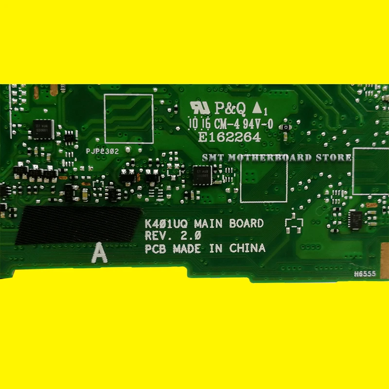 С 8GB RAM i5 6200 cpu для For Asus K401UB K401U A401UB K401UQ материнская плата ноутбука протестирована