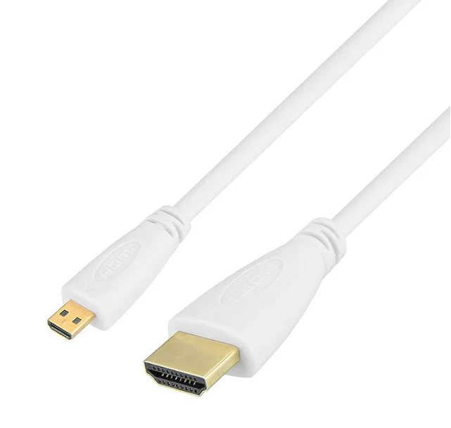 

Micro HDMI (Type D) to HDMI (Type A) gold plated (High Speed) Micro HDMI cable 1.4a 2.0 Real 3D and Ethernet capable