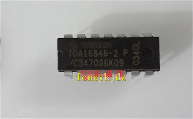 10 шт./лот, TDA16846-2P TDA16846 DIP-14, новый Oiginal код новые оригинальные Бесплатная доставка Быстрая доставка