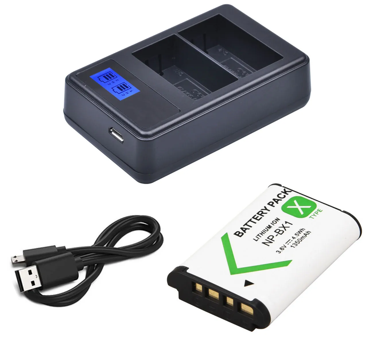 Аккумулятор и зарядное устройство для Sony HDR AS10 AS15 AS20 AS30 AS30V AS50 AS50R AS100V AS100VR AS200V AS300 POV
