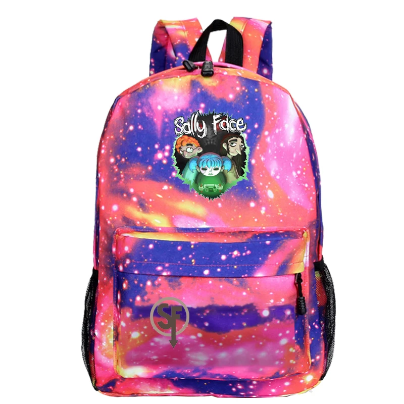 Салли уход за кожей лица сумка рюкзак для студентов красивый шаблон рюкзак-сумка через плечо, для путешествий на каждый день для мальчиков и девочек, книжный рюкзак - Цвет: 3