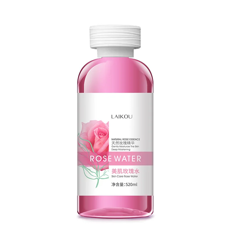 

Rose Essence Moisturizing Toner Rose Hydrating Water Whitening Oil-Control Shrink Pores Skin Care Anti-Aging Beauty 520ml