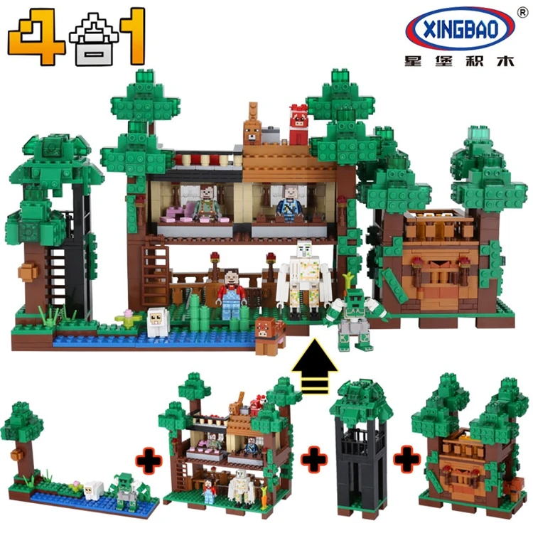 

Xingbao 09003 1114Pcs Creative MOC Series The Mysteries of Base Set Building Blocks Bricks Child Educational Toys Model Gifts