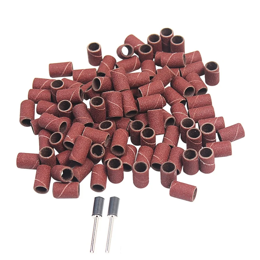 HILDA-Drill-Bits-Abrasive-Tools-Accessories-100PCS-1-4-6-35MM-Drum-Sanding-Kit-2Pcs-Band