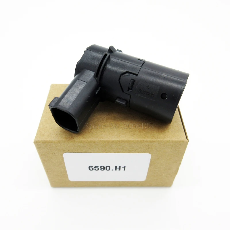 High quality NEW Car Ultrasonic Reversing Radar font b Sensor b font 6590 H1 PSA6590 H1