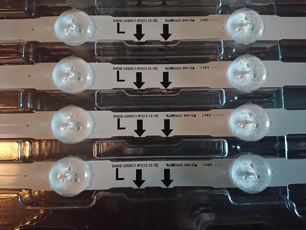 (Новый комплект) 4 шт. * 7LED 650 мм Светодиодная подсветка для samsung 32H000 UE32H5570S 32H4000