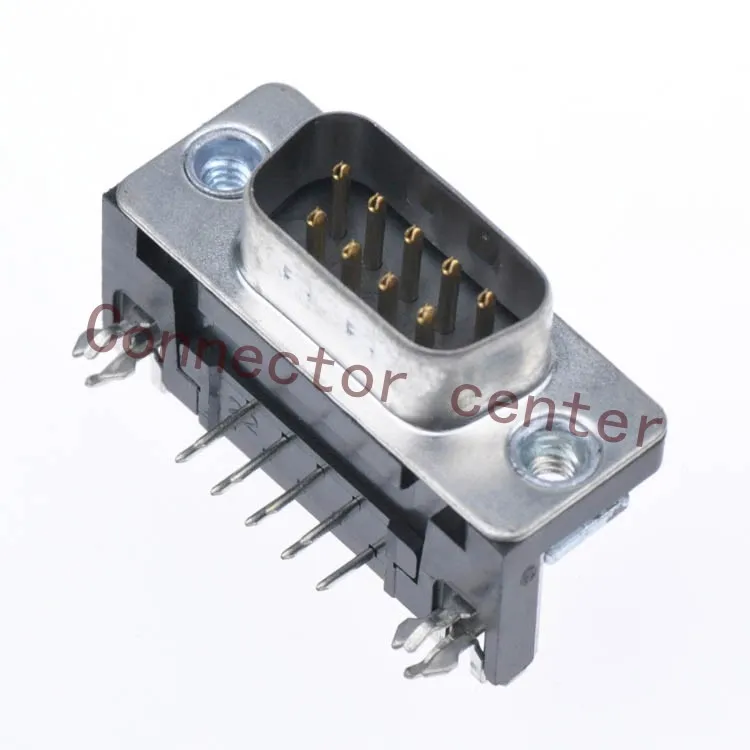 Foxconn D-SUB DB dr разъем под прямым углом 9PIN 2-рядной мужской DSUB Джек DM10123-D4