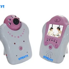 Цифровой 2,4 Ghz беспроводной детский монитор, серебряный и розовый цвет дополнительно 1,5 Дюймовый ЖК-экран для детей