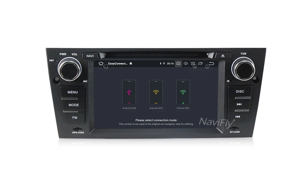 Discount NaviFly The latest software Android9.0 IPS Screen DSP  Special Car Multimedia For BMW E90 E91 E92 E93 318 320 325 with dvd gps 36