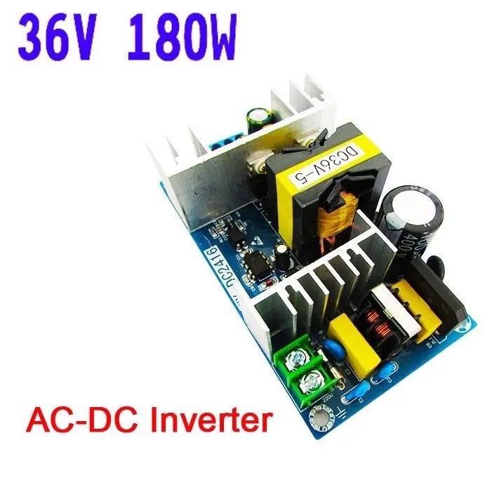 AC-DC инвертор AC100-240V до 36 В постоянного тока 5A 180 Вт импульсный адаптер питания