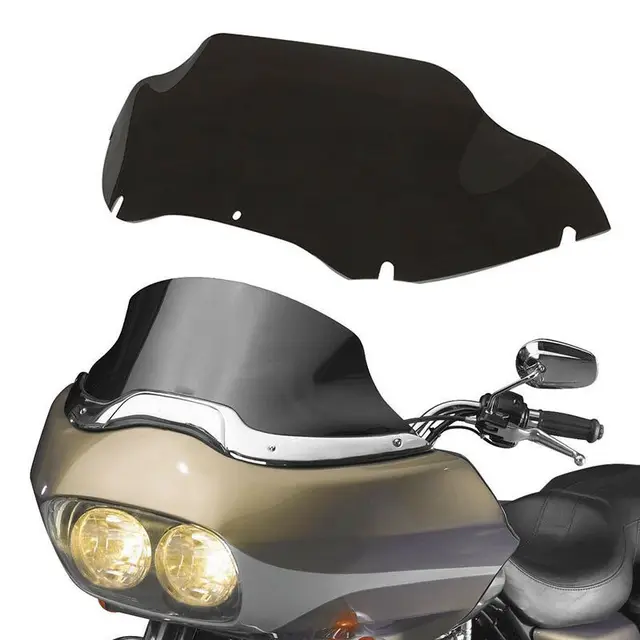 Motorcycle Windshield Windscreen Wind Deflectors For Harley Davidson