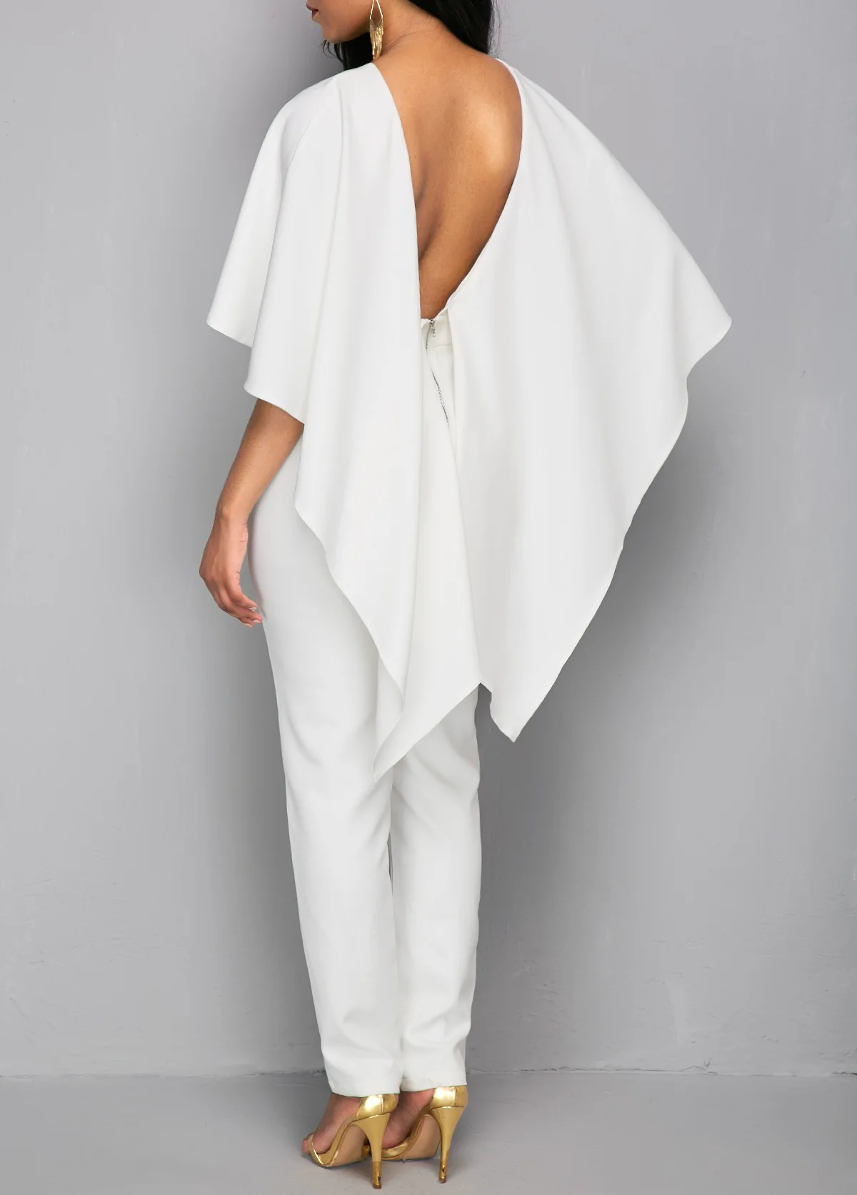 Женская одежда модный Amazon Белый боди размера плюс женский комбинезон комбинезон для женщин Топ боди Женский Белый