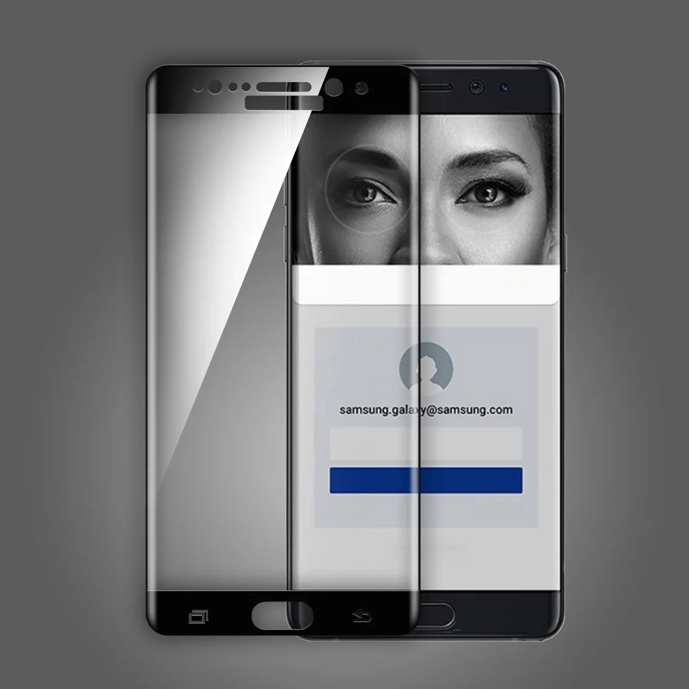 

For Samsung Galaxy Note FE Fan Edition Protective Film Coverage Full Cover Tempered Glass Screen Protector For Samsung Note7